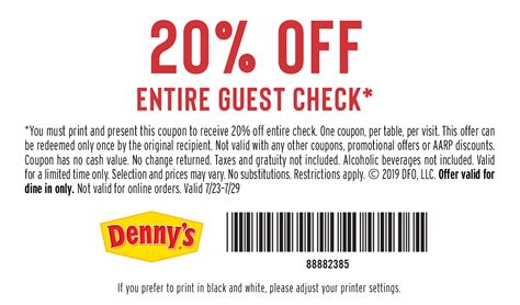 dennys coupons|denny's restaurant coupons.